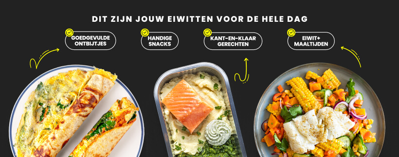 Marley Spoon’s nieuwe proteïne-aanbod: ontbijt, kant-en-klaarmaaltijden en recepten.